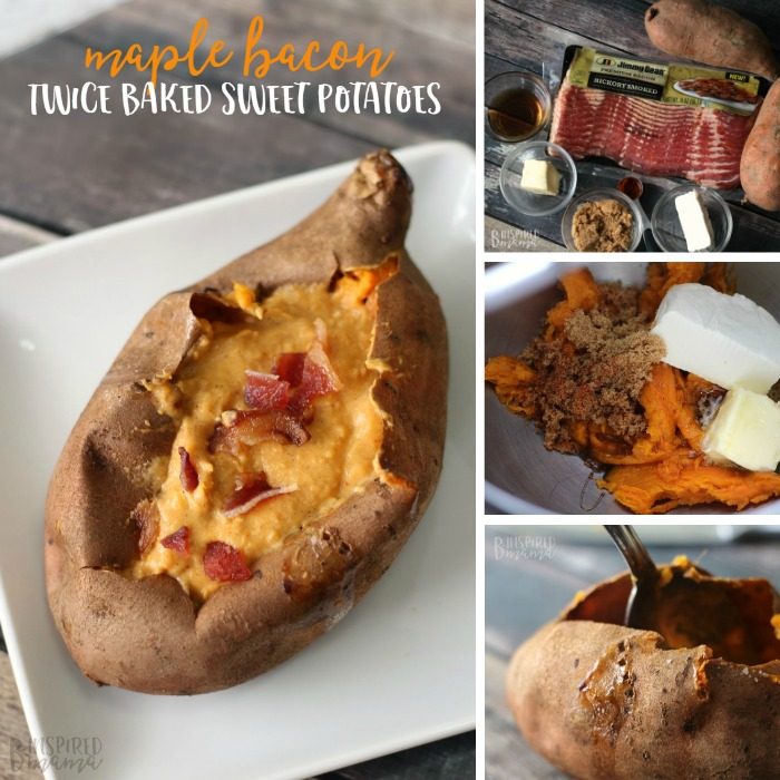 Maple Bacon Sweet Potato Recipe - Perfect for an Autumn Dinner - from B-Inspired Mama