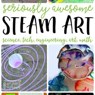 7 STEAM Art Activities your kids will love - at B-Inspired Mama