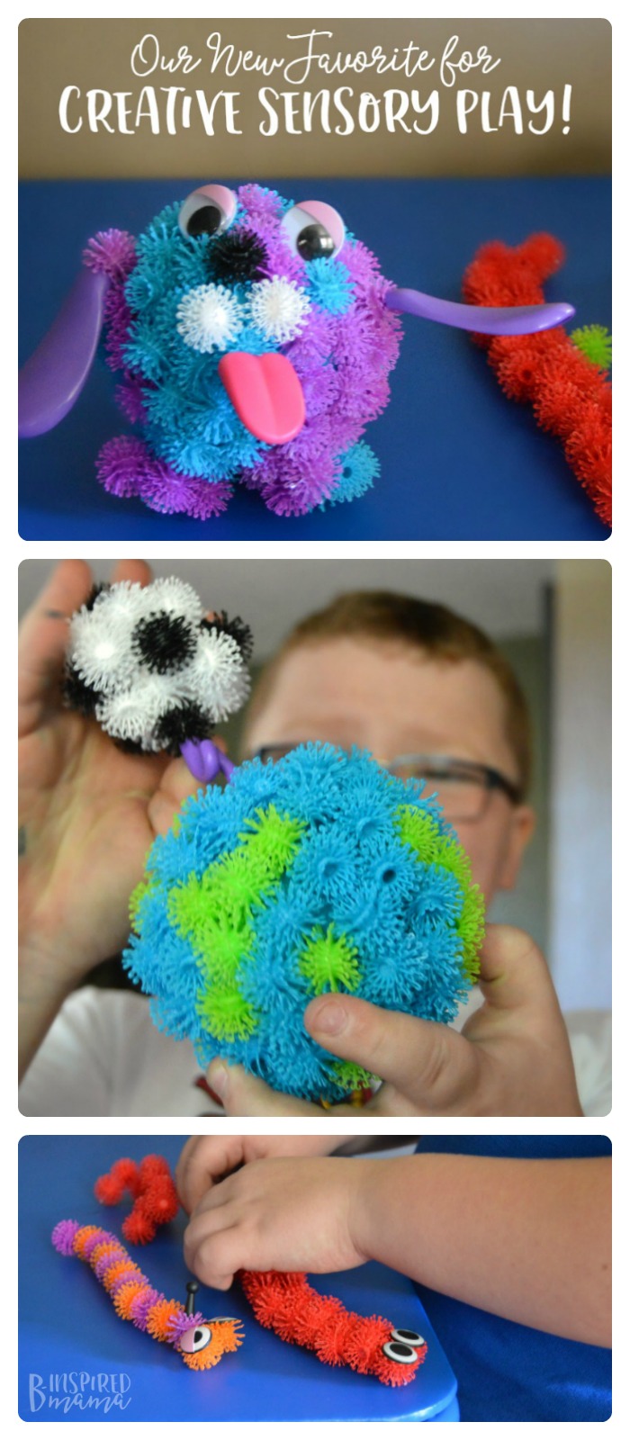 Kids creative play with this new sensory favorite - at B-Inspired Mama