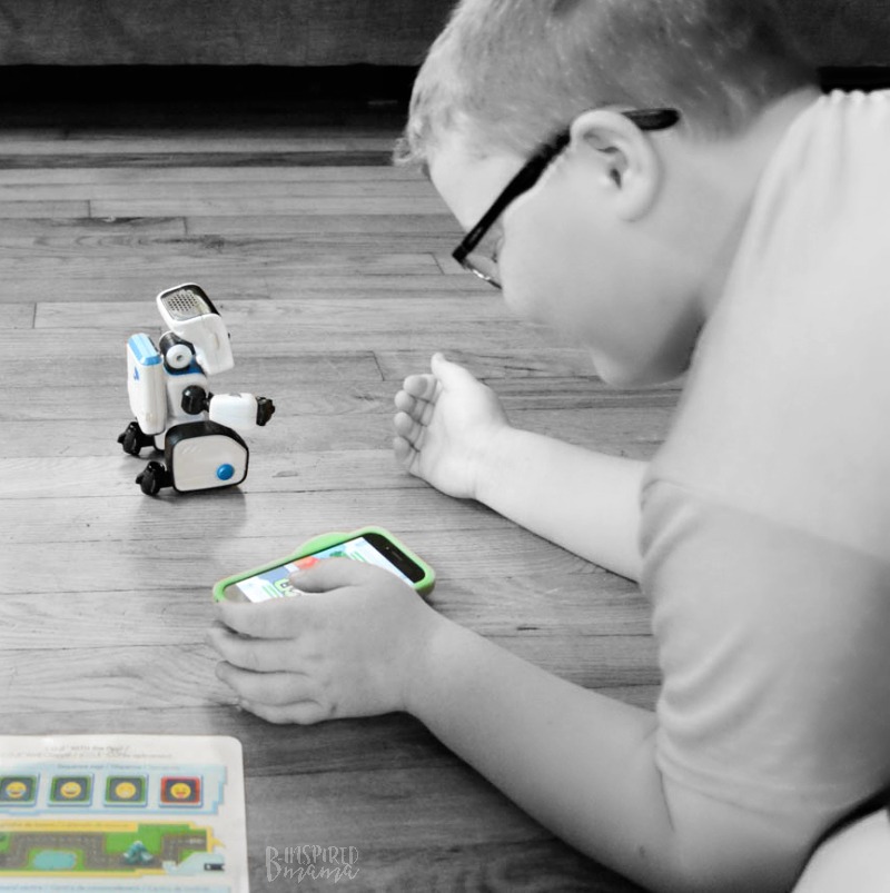 Sawyer coding COJI- 2 Cool Toys your High-Tech Kids will Love - at B-Inspired Mama