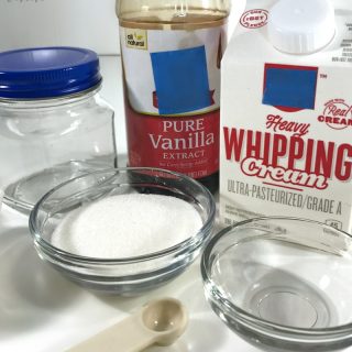Kids Shaker Jar Whipped Cream Recipe
