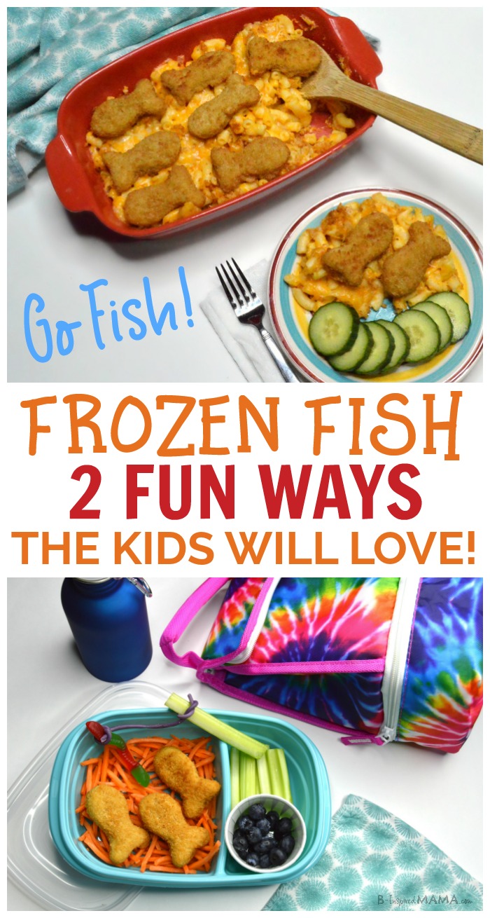 Go Fish! An Easy Meal and Fun Lunch for Kids - at B-Inspired Mama