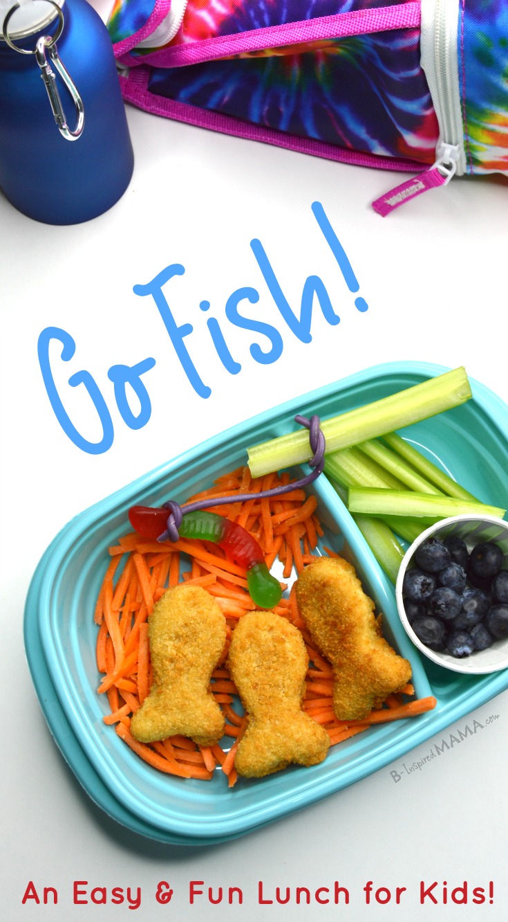 Go Fish! - An Easy and FUN Lunch for Kids at B-Inspired Mama