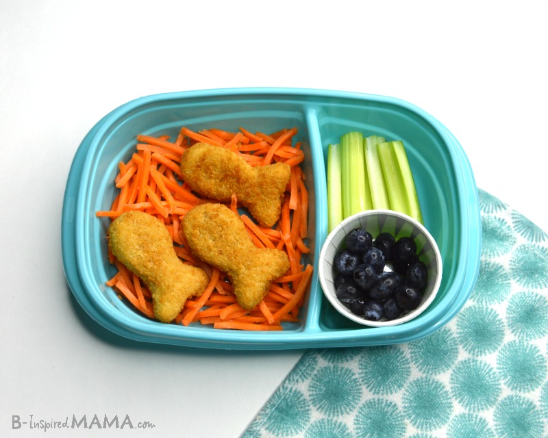 Making our Fun Lunch for Kids - Go Fish Packed Lunch - Step 4 - at B-Inspired Mama