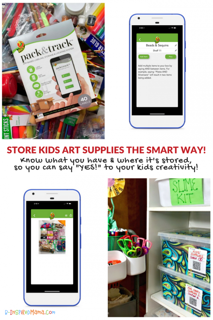 A Super Smart Solution to Conquer the Neverending Battle of Organizing Kids Art Supplies!