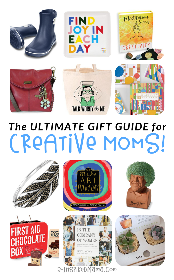 The ULTIMATE Gift Guide for Creative Moms - Over 68 awesome gift ideas for moms!