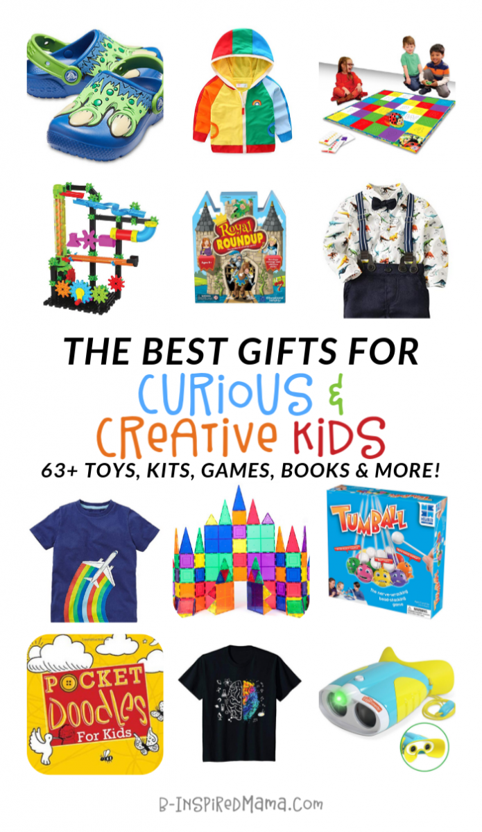The Ultimate Gift Guide for Curious Creative Kids - at B-Inspired Mama