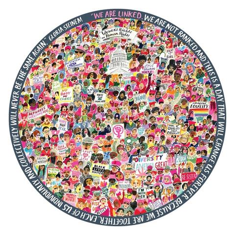 Women March! Puzzle - a fun holiday gift for mom