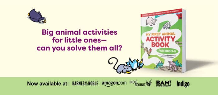 My First Animal Activity Book: For Kids 3-5!