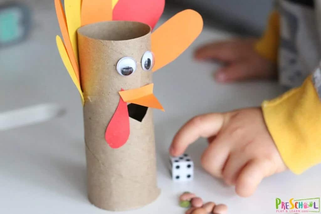 Feed the Turkey Thanksgiving Counting Activity